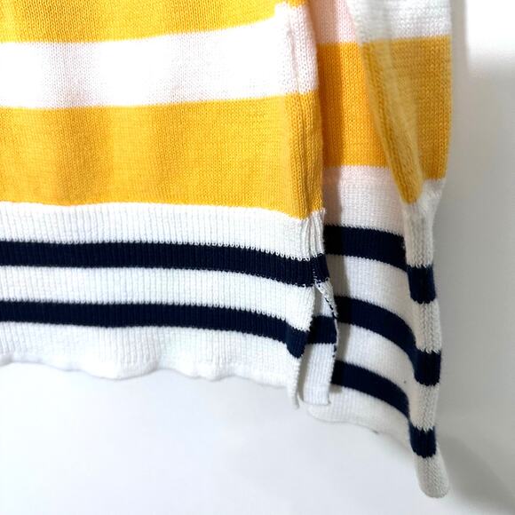 Time and Tru "Cheerful" Logo Cotton Sweater Medium - Picture 5 of 7